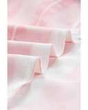 Azura Exchange Buttoned Geometric Striped Shirt - S