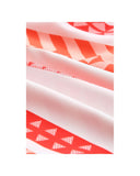 Azura Exchange Buttoned Geometric Striped Shirt - S