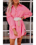 Azura Exchange Long Sleeve Oversized Tunic Shirt - L