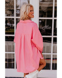 Azura Exchange Long Sleeve Oversized Tunic Shirt - L