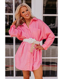 Azura Exchange Long Sleeve Oversized Tunic Shirt - L