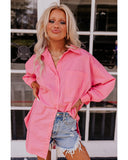 Azura Exchange Long Sleeve Oversized Tunic Shirt - L