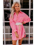 Azura Exchange Long Sleeve Oversized Tunic Shirt - L