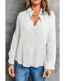 Azura Exchange Textured Basic Shirt - S