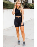 Azura Exchange V-Waistband Yoga Shorts - S