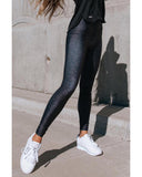 Azura Exchange Leopard Print Leggings - M