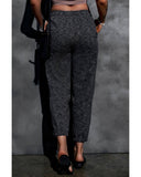 Azura Exchange Textured Drawstring Pocketed Pants - XL