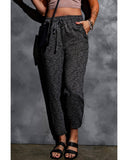 Azura Exchange Textured Drawstring Pocketed Pants - XL