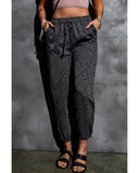 Azura Exchange Textured Drawstring Pocketed Pants - XL