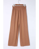 Azura Exchange Elastic Waist Casual Wide Leg Pants - XL