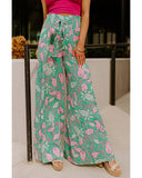 Azura Exchange Flowy Paisley Print Wide Leg Pants - XL