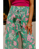 Azura Exchange Flowy Paisley Print Wide Leg Pants - XL