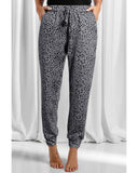 Azura Exchange Drawstring Lounge Jogger Pants with Animal Spots - S