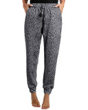 Azura Exchange Drawstring Lounge Jogger Pants with Animal Spots - XL