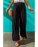 Azura Exchange Side Slit Wide Leg Pants - L