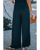 Azura Exchange Side Slit Wide Leg Pants - M