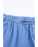 Azura Exchange Pocketed Wide Leg Tencel Jeans - 6 US