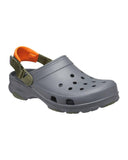 Rugged All Terrain Clogs with Adjustable Strap - 7 US