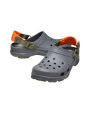 Rugged All Terrain Clogs with Adjustable Strap - 7 US