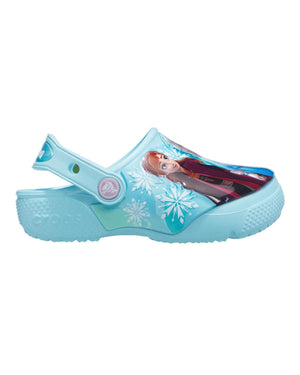 Kids Frozen II Clog Sandals with Swivel Heel Strap - 2 US