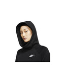 Fleece Funnel Neck Hoodie - L