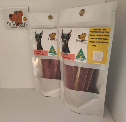 BEEF JERKY Dog treats beef jerky 100% Australian