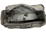48 Litre FIB Sports Duffle Bag - Versatile and Durable Canvas Travel Companion in Black
