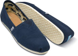 TOMS Mens Canvas Espadrilles Alpargata Shoes Slip On Classic - Navy