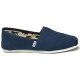 TOMS Mens Canvas Espadrilles Alpargata Shoes Slip On Classic - Navy