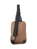 FIB Byron Sling Backpack Bag Travel w/ Single Adjustable Strap - Brown