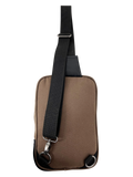 FIB Byron Sling Backpack Bag Travel w/ Single Adjustable Strap - Brown