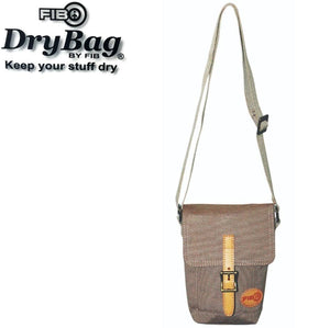 FIB Water Resistant Small Shoulder Canvas Bag w Adjustable Shoulder Strap - Sand