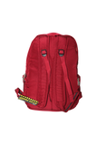 FIB Mens Backpack Travel Rucksack Shoulder Bag - Burgundy