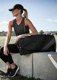 Large Foldable Sports Gym Duffle Bag Waterproof Travel Duffel Bag - Red