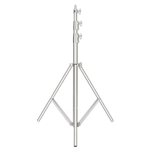 HRIDZ 280cm Heavy Duty Stainless Steel Light Stand for Photography Softbox
