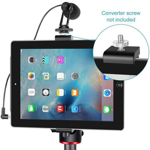 Hridz 16 to 23.5cm ABS Plastic Adjustable Holder Mount Stand for Tablet and iPad