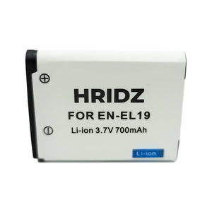 Hridz EN-EL19 Battery for Nikon Coolpix S Series Cameras for S5200 S5300