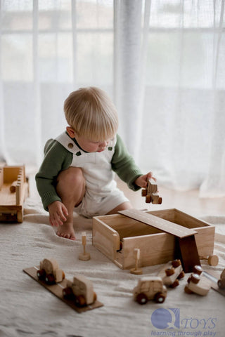 All in one car play set