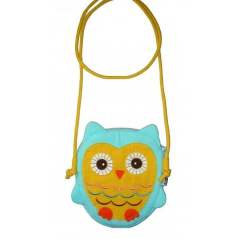 Hootie Owl Hand Bag Blue