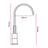 Basin Mixer Tap Faucet -Kitchen Laundry Bathroom Sink