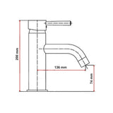 Basin Mixer Tap Faucet -Kitchen Laundry Bathroom Sink