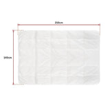 100% White Goose Feather Duvet / Doona /Quilt-Single