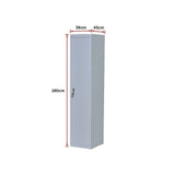 One-Door Office Gym Shed Storage Locker