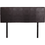 PU Leather Queen Bed Headboard Bedhead - Brown