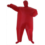 Red Alert Inflatable Costume Fancy Dress Suit Fan Operated