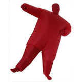 Red Alert Inflatable Costume Fancy Dress Suit Fan Operated