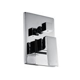 Chrome Bathroom Shower Wall Mixer Diverter w/ WaterMark