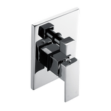 Chrome Bathroom Shower Wall Mixer Diverter w/ WaterMark