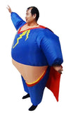 Super Hero Fancy Dress Inflatable Suit - Fan Operated Costume