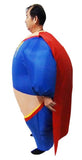 Super Hero Fancy Dress Inflatable Suit - Fan Operated Costume